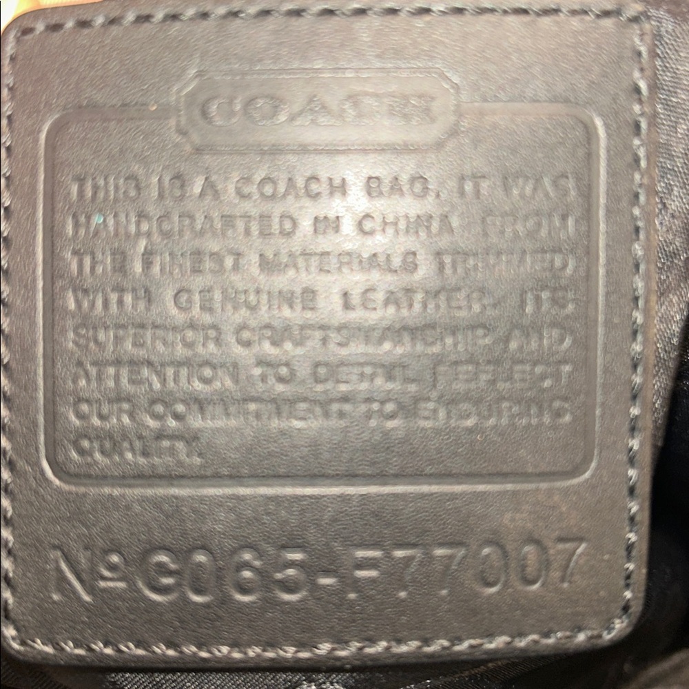 Coach Hampton Legacy X Large Canvas & Leather Tote - Picture 8 of 16